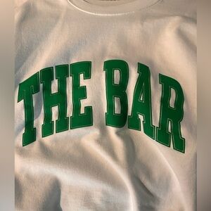 The bar varsity sweatshirt